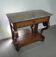 French trumeau / side table 1830s / inlay wood / mirror