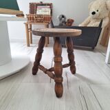 Vintage tripod stool