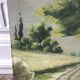 Landscape oil painting