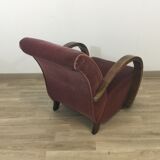 Fauteuil loops art déco