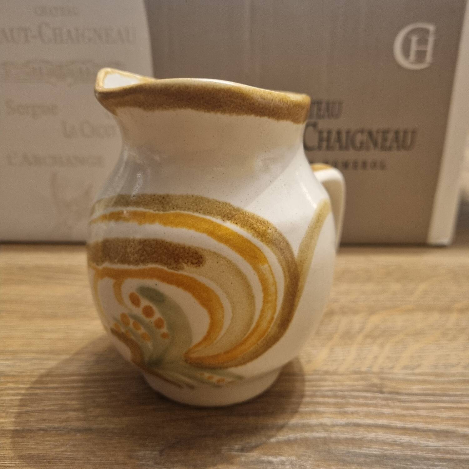 Cider jug stoneware HB Henriot Quimper
