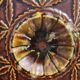 Vintage French oyster tray in Majolica from Vallauris