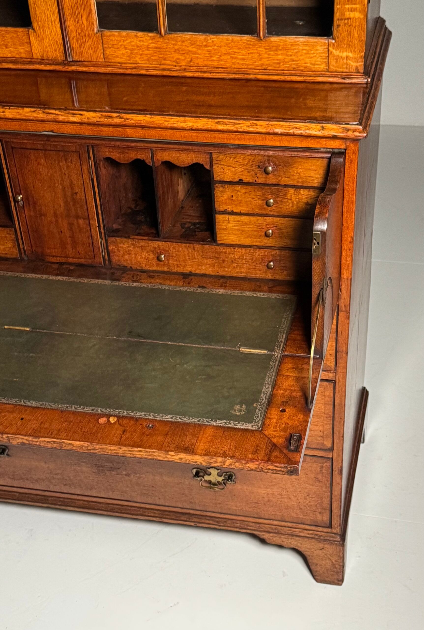 Bureau bibliothèque anglais vers 1800