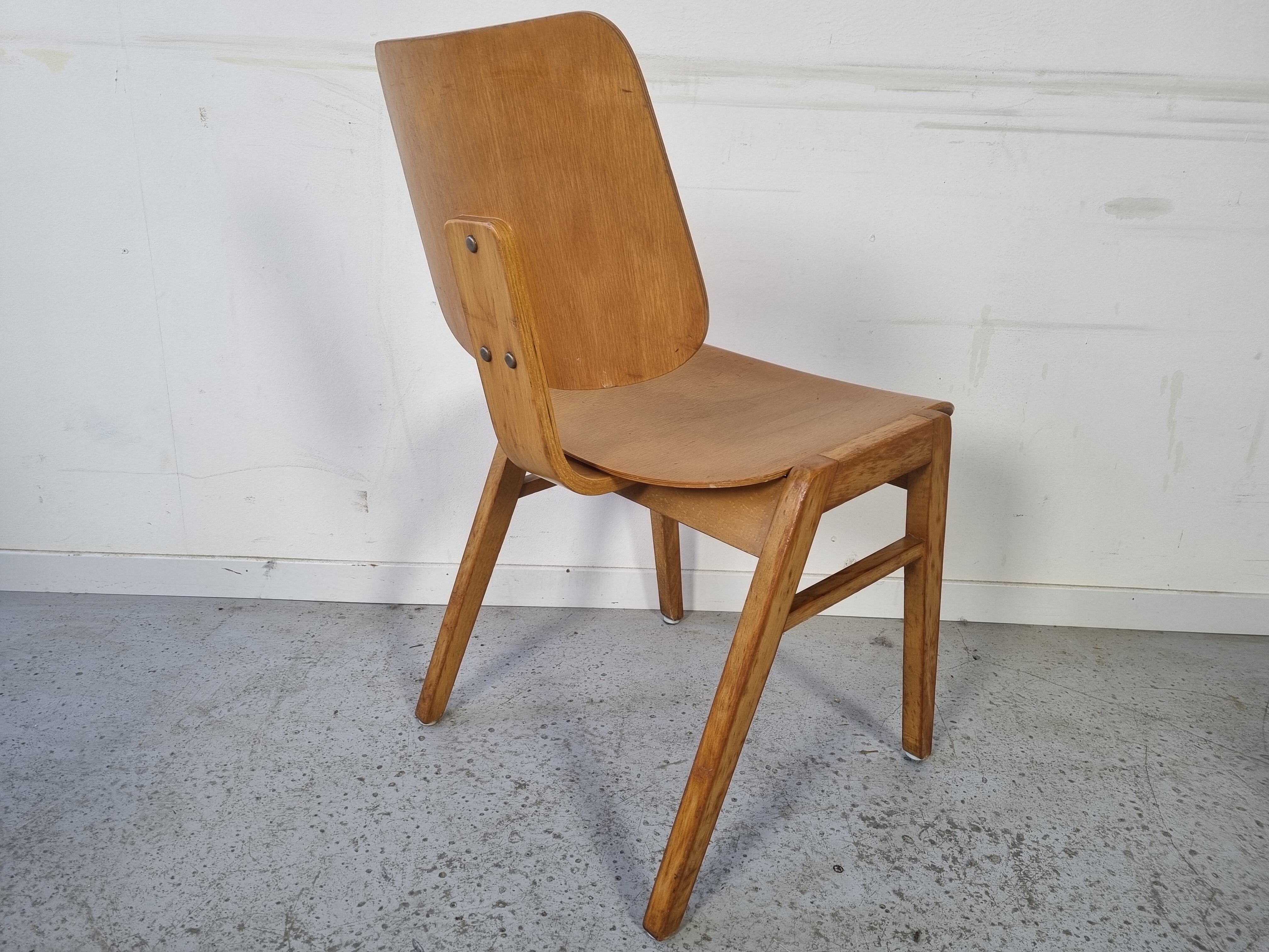 6 vintage Scandinavian chairs 60s/70s