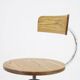 1950s Swivel Design Desk Chair , Czechoslovakia