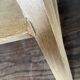 Marchepied en bois patiné
