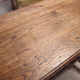 Oak desk table