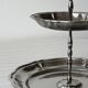 Servant display with two trays in stainless steel Jean Couzon