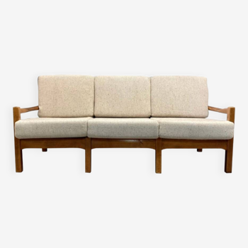 Scandinavian design 3-seater sofa 1950