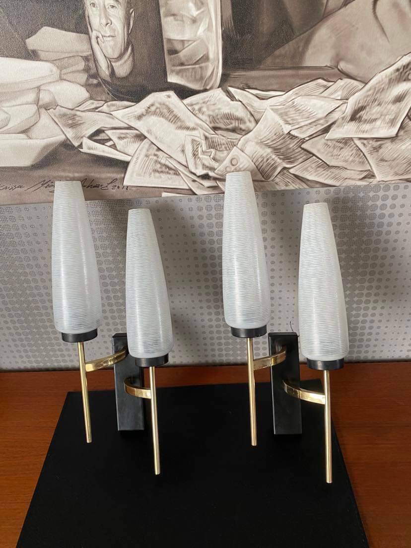 2 wall lights year 50-60