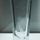 Etched glass vase with nautical theme from Strömbergshyttan, Sweden
