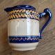 Cider jug or ceramic milk pot HB Henriot Quimper Brittany