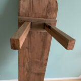 Wood bench
