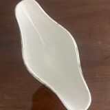 Sauceboat in earthenware Terre de Fer from St Amand and Hamage, Rosette model.