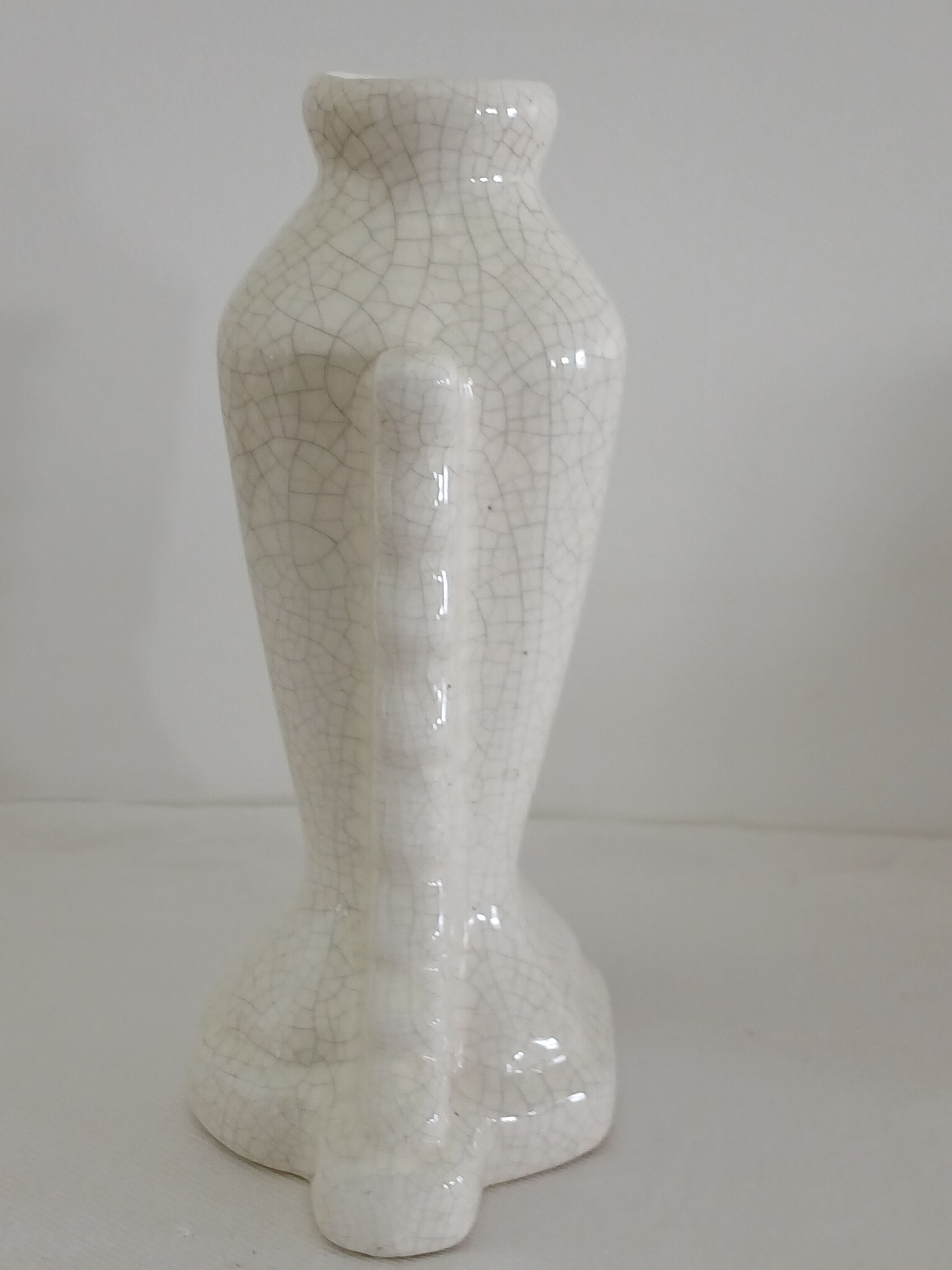 Vase art-déco signé ELGE , Vierzon France