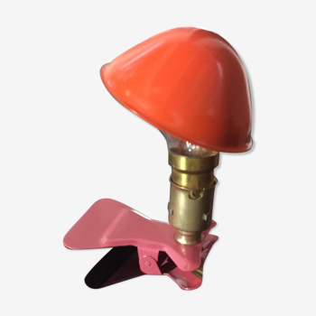 Lampe à pince champignon