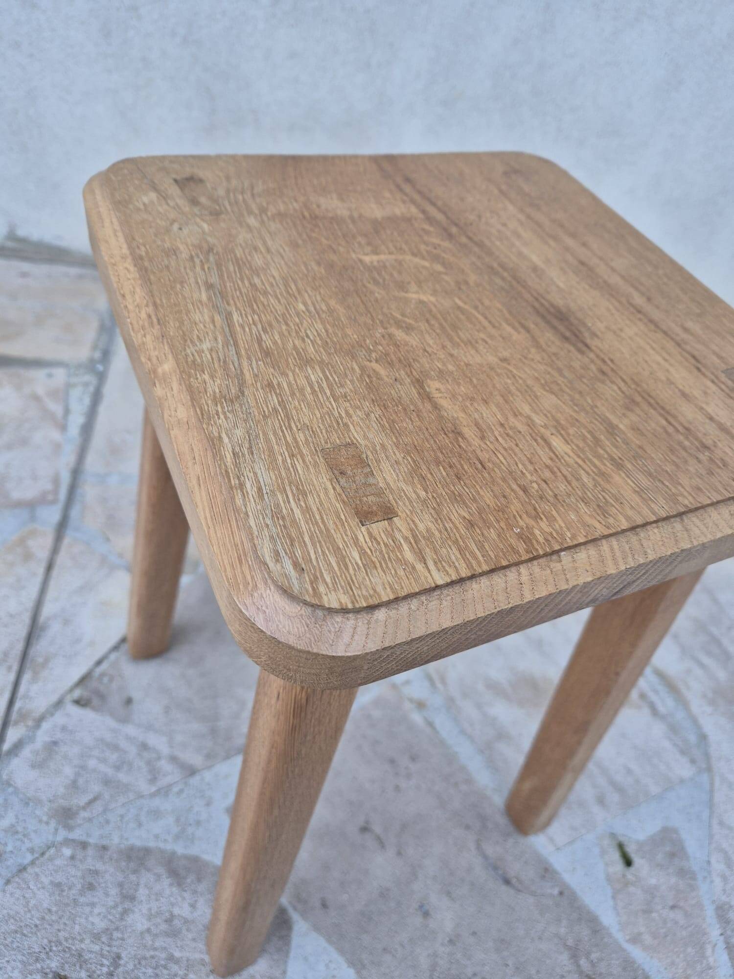 Antique solid wood stool