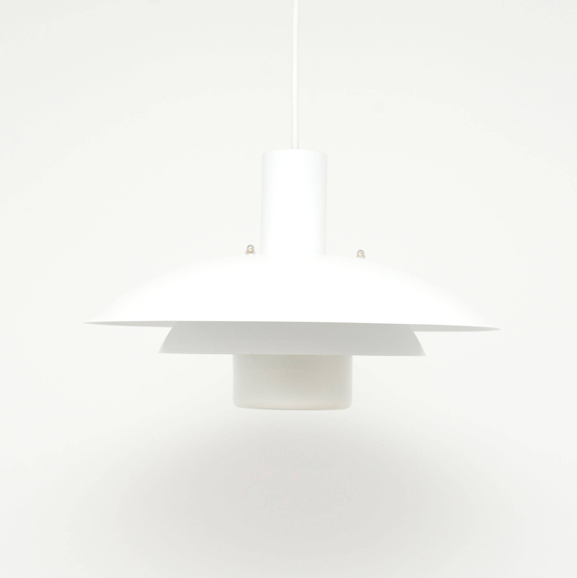 Lampe Form Light scandinave blanche, années 1970