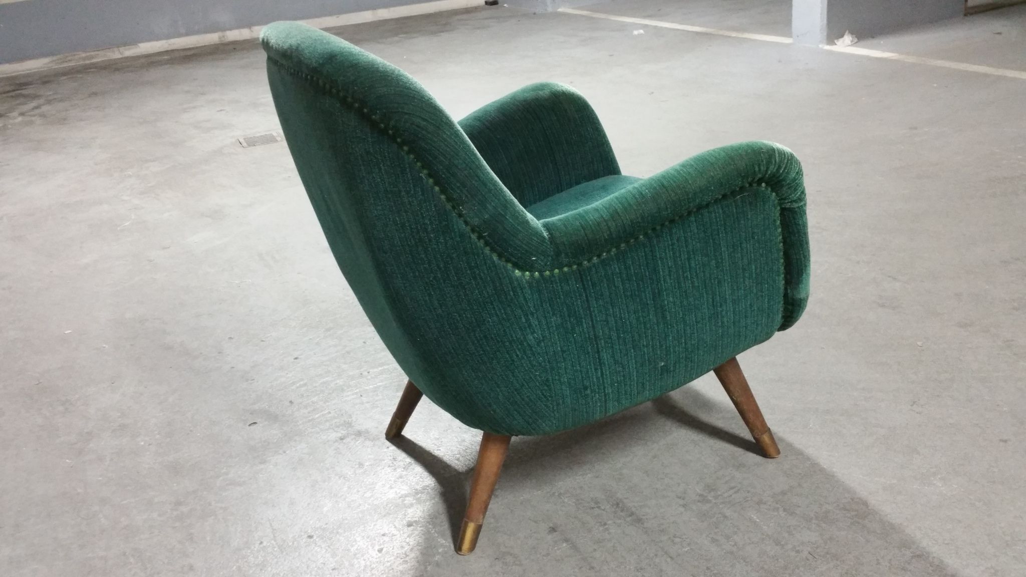 Fauteuil oeuf années 50/60