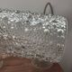 Set of two bubble glass pendant lights