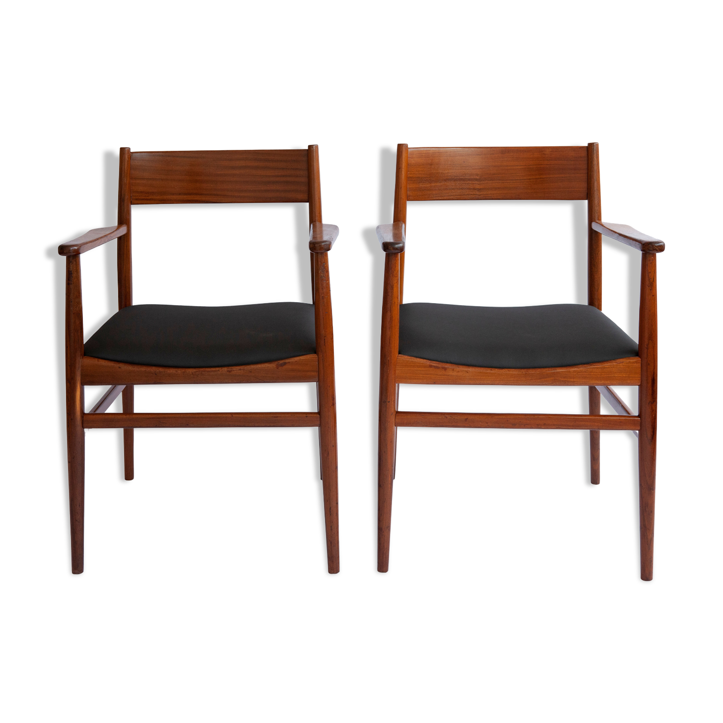 2 armchairs danish 60/70s
