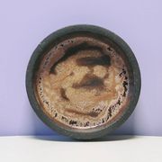 Bol en céramique marron et rose Lehmann
