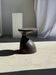 Sexy Neck - Solid wood (monoxyle) brown side table
