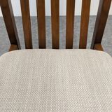 Set of 6 Scandinavian chairs, 70s-80s