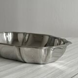 Plat en inox 18/10 brillant