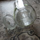 Old "candy" English / old vintage-old bottle jar