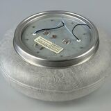 60s 70s ceiling lamp Plafoniere Ice Glass Doria Germany Space Age Design