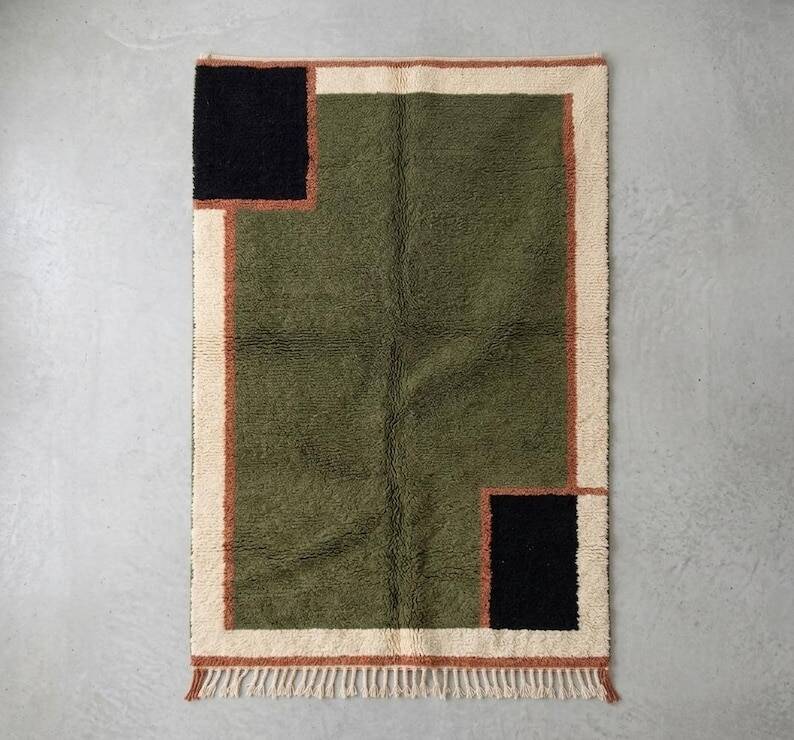 Tapis marocain authentique – Artisanat des montagnes de l’Atlas 250cmx150cm