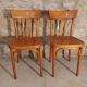 Paire de chaises bistrot années 30/40