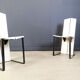 Chaises de salle à manger postmodernes, ensemble de 6 - années 1980