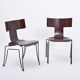 Paire de chaises de salle à manger Anziano Vintage par John Hutton pour Donghia