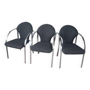 3 fauteuils, chauffeuses