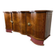 Vintage Art Deco style sideboard/cabinet/storage unit with rounded shapes