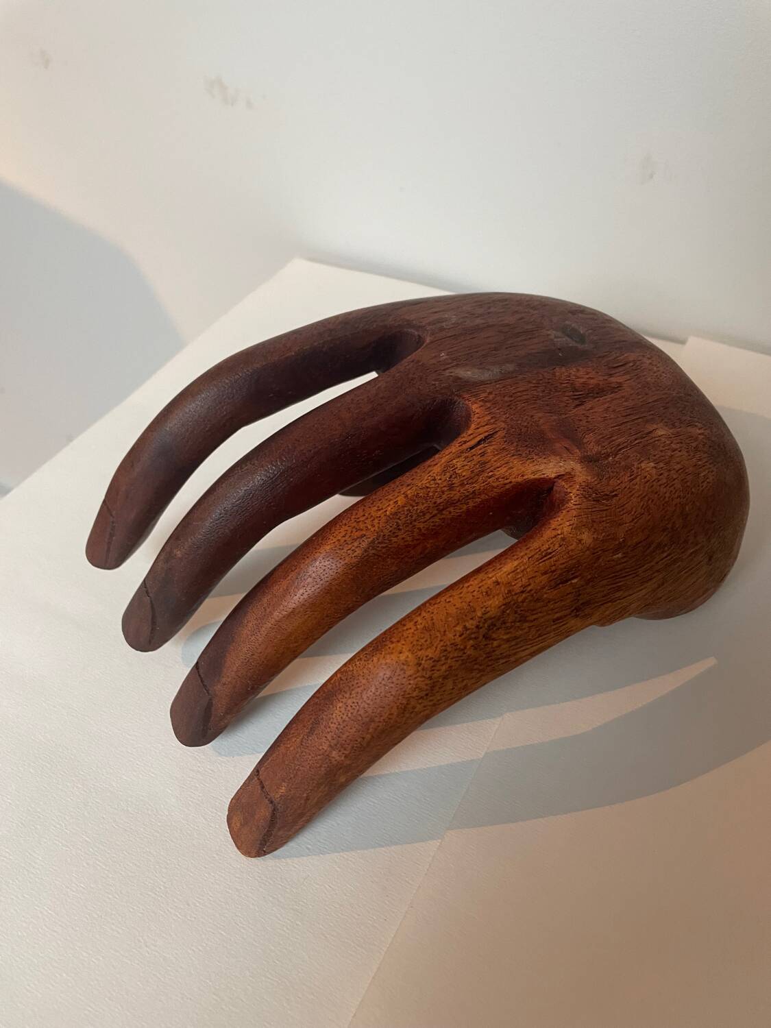 Vide poche baguier en bois