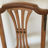 Louis XVI chairs with cyear seating