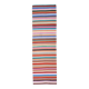 Vintage colourful flat kilim hallway rug 90x306 cm