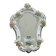 Murano glass mirror wall light