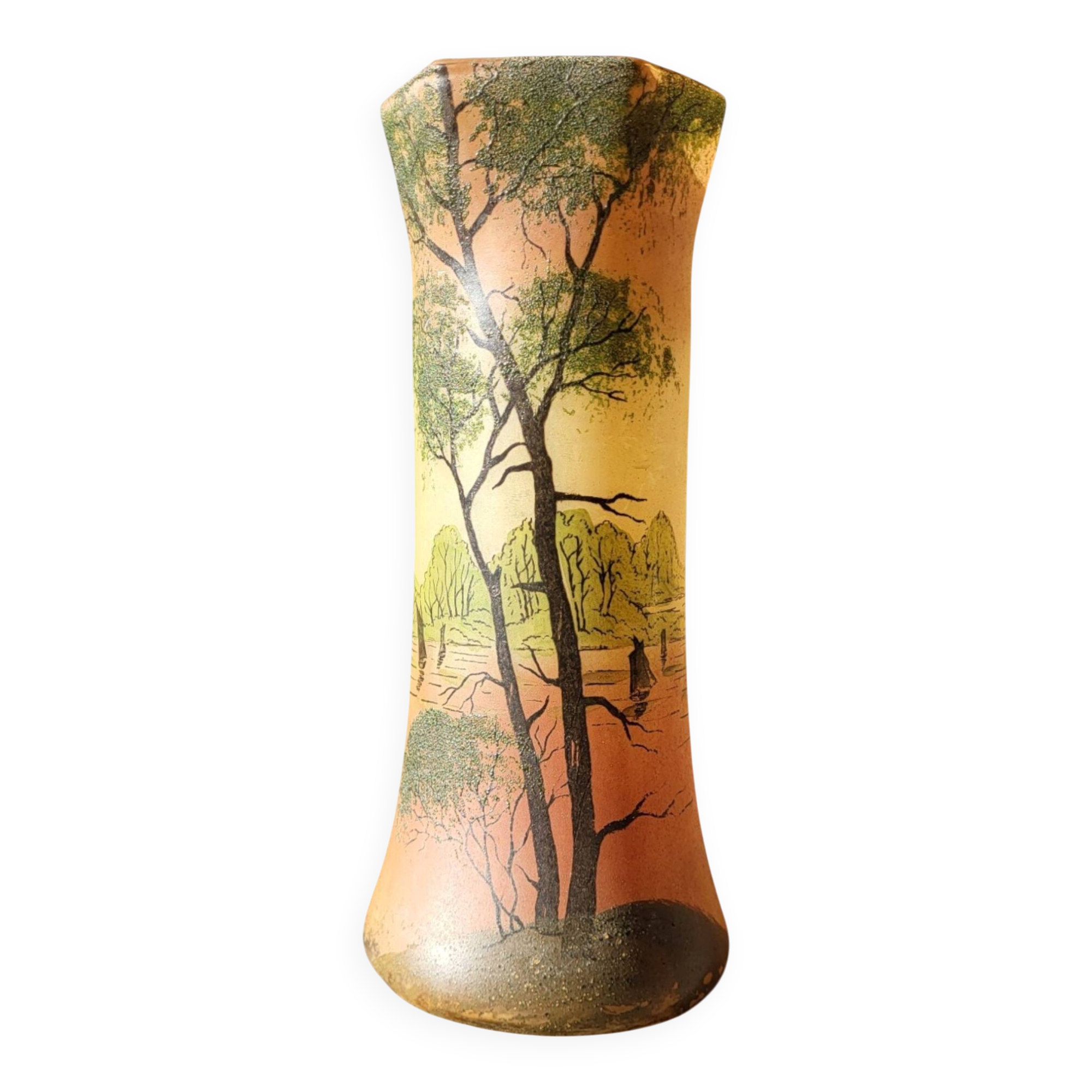 Vase Diabolo Legras & Cie. - François-Théodore Legras