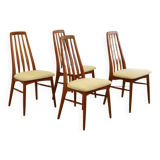 Set of 4 dining chairs Eva - Niels Koefoed 'Hvidovre'