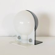 White-gray SIRIO lamp by Brazzoli & Lampa for Guzzini, Italy 1970s