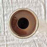 Vintage large 70's Steuler Ceramic Germany 288/25 Cari Zalloni Design Candle Holder dark brown