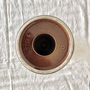 Vintage large 70's Steuler Ceramic Germany 288/25 Cari Zalloni Design Candle Holder dark brown