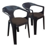 Pair of armchairs by Henry Massonet for Stamp 1974