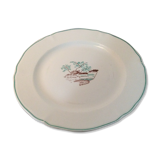 6 assiettes plates Luce Paris Art Déco