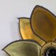 Paire appliques feuilles brutalistes