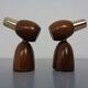 Mid-Century Salt and Pepper Shakers, 1960s, Set of 2